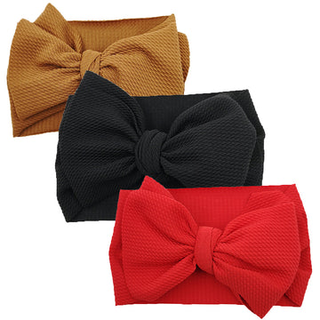 Hair Bow Tie Hairbands Topknot Handmade