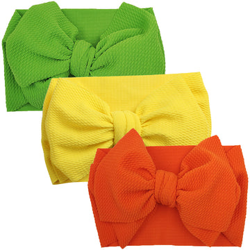 Hair Bow Tie Hairbands Topknot Handmade