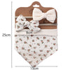 3Pcs/Set Muslin Cotton Baby Bib Headband