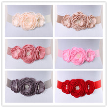 Flower Maternity Belt Women Ribbon
