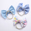 3Pcs/Set Sunflower Cow Print Baby Girls Headband