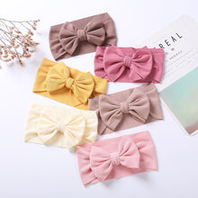 Solid Soft Ribbed Baby Girl Headband