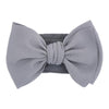 Solid Big Bow Topknot Headband