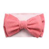 Solid Faux Cashmere Turban Bow Headband