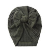 12Pcs/Lot Solid Cotton Knitted Baby Hat