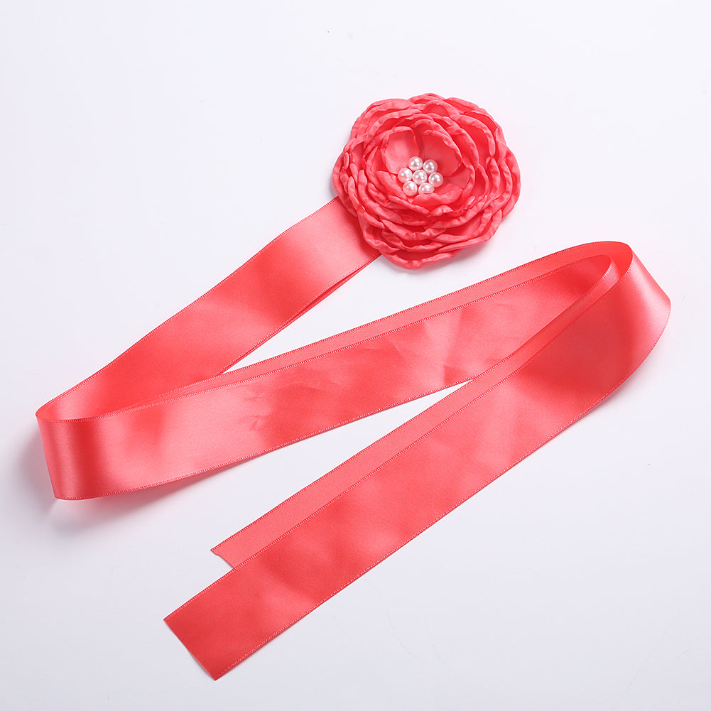 Flower HeadBand Match Flowergirl Sashes