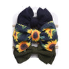 3Pcs/Set Sunflower Cow Print Baby Girls Headband